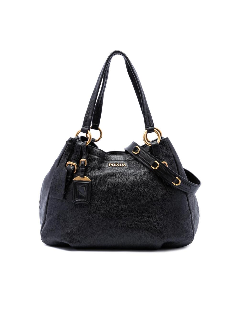 Prada Vitello Daino Side Zip #343640P73B
